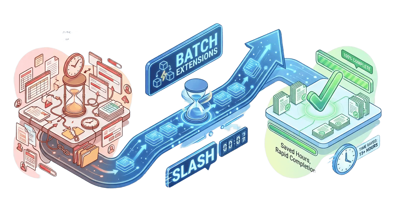 Batch_tabbed 1_HubSync Batch Extensions Slash Manual Prep